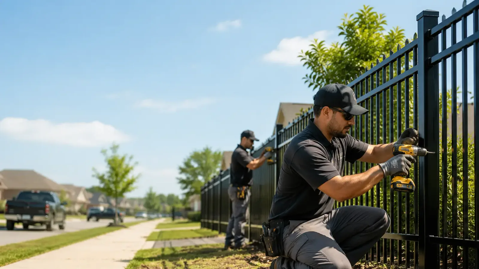 Metal Fence Installation in Hemlock, MI